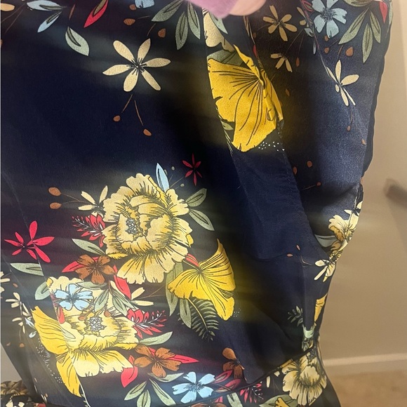 NWT Emery Rose Multi Color Floral Print Dress Size 2 XL - Picture 4 of 8